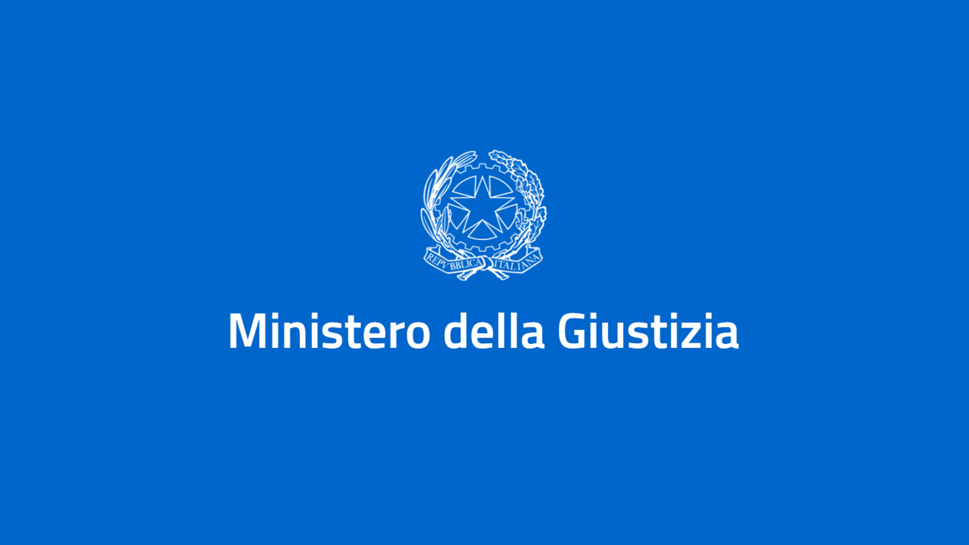 Logo Ministero Giustizia